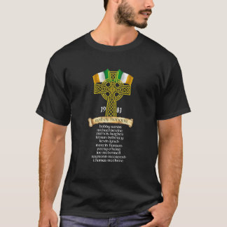 Hunger Strike 1981 Irland Ehrenrolle T-Shirt