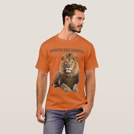 Hunger und Humble - LöwenPower T-Shirt (Vorne ganz)