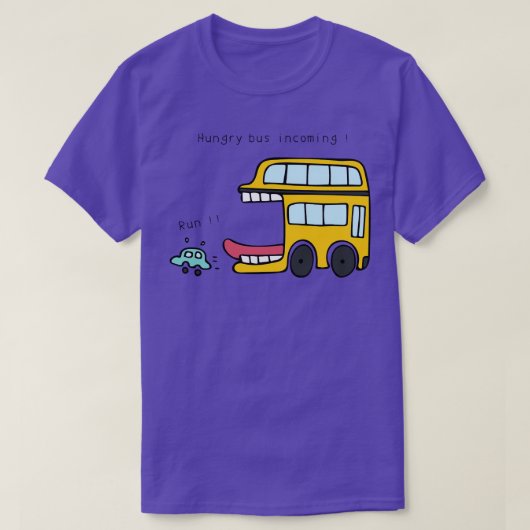 Hungerbusse: Einfahrlauf T-Shirt (Design vorne)