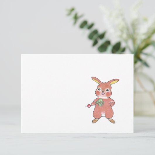 Hungerfestung Beliebige Ereignisse Einfache flache Dankeskarte (Stehend Vorderseite)