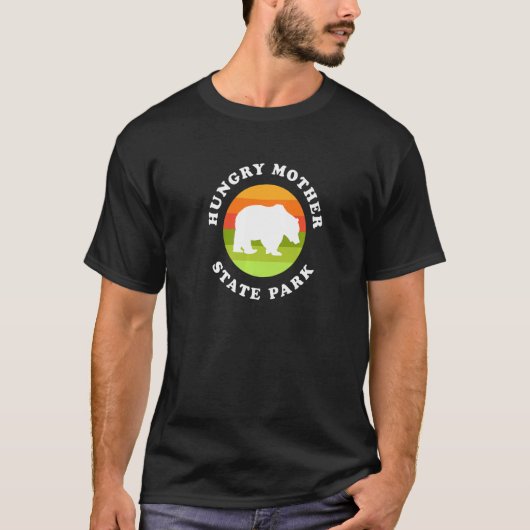 Hungerfestungen Mutter Staat Park Virginia Bear VA T-Shirt (Vorderseite)
