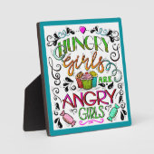 Hungerfestungen Spaß Plaque Fotoplatte (Vorderseite)