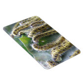 Hungerfestungen Weißer Raupe Premium Magnet (Rechte Seite)