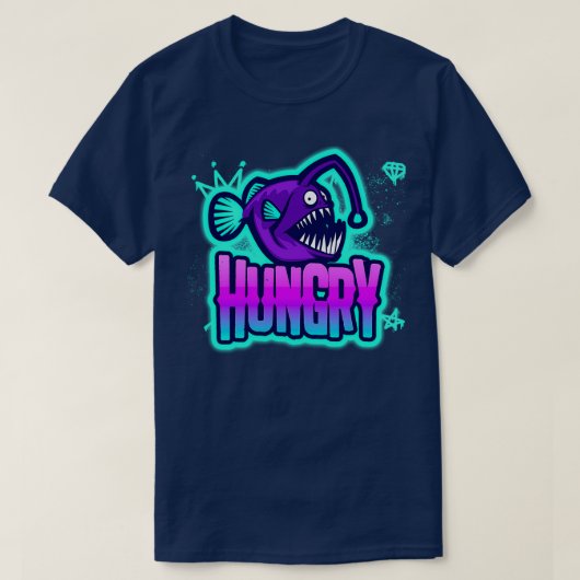 Hungerfisch T-Shirt (Design vorne)