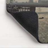 Hungerford Brücke von Waterloo-Brücke Mousepad (Ecke)