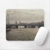Hungerford Brücke von Waterloo-Brücke Mousepad (Mit Mouse)