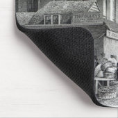 Hungerford Markt, Strang, gravierter Thomas Mousepad (Ecke)