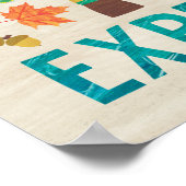 Hungerische Raupe | Sachverständige für Wildtiere Poster (Ecke)