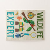 Hungerische Raupe | Sachverständige für Wildtiere  Puzzle (Horizontal)