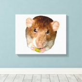 Hungerrat Canvas Print Leinwanddruck (Insitu (Holzboden))
