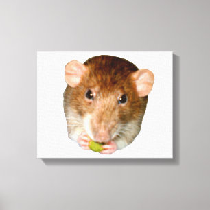 Hungerrat Canvas Print Leinwanddruck
