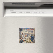 Hungersnot in Indien Magnet (In Situ (Geschirrspüler))