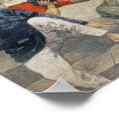 Hungersnot in Indien Poster (Ecke)