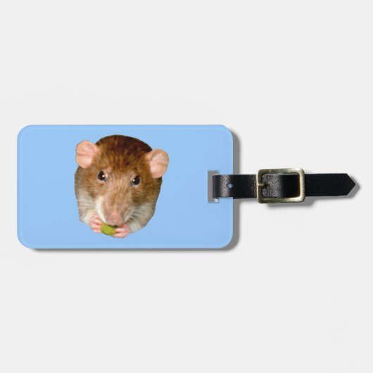 Hungrat Custom Luggage Tag Gepäckanhänger (Vorderseite horizontal)