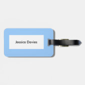 Hungrat Custom Luggage Tag Gepäckanhänger (Rückseite horizontal)