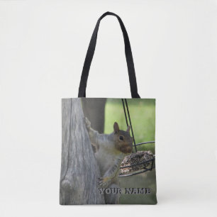 Hungriechhörnchen mit Ihrem Namen Tote Bag Tasche