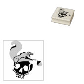 Hungrig Flying Gray Death Eichirrel Gummistempel (Stempel)