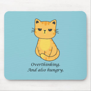 Hungrige Katze Mousepad