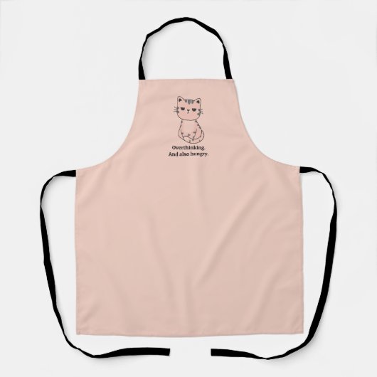   Hungrige Katze Schürze (Vorderseite)