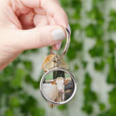 Hungrige Kuh Schlüsselanhänger (Hand)