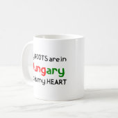 hungrige Wurzeln Kaffeetasse (Vorderseite Links)