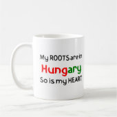 hungrige Wurzeln Kaffeetasse (Links)