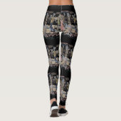 Hungrige Zombies Leggings (Rückseite)