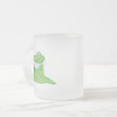 hungriger Alligator Mattglastasse (Vorderseite Links)