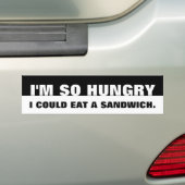 Hungriger Autoaufkleber (Auf Auto)