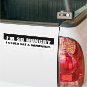 Hungriger Autoaufkleber (Auf Lkw)