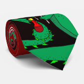 Hungriger Drache Krawatte (Gerollt)