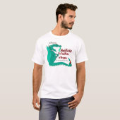 Hungriger Drache T-Shirt (Vorne ganz)