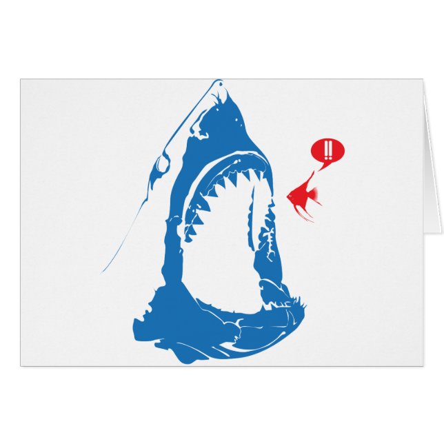 Hungriger Haifisch (Vorderseite (Horizontal))