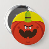 Hungriger Heilkürbis Button (Vorne & Hinten)