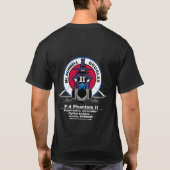 Hungriger Jäger F-4 T-Shirt (Rückseite)