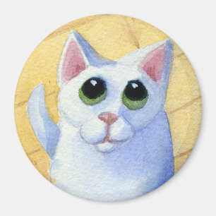 Hungriger Katzen-Magnet Magnet