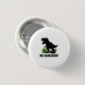 Hungriger T-Rexx Button (Vorne & Hinten)