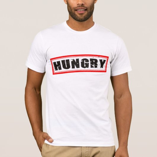 Hungriger T - Shirt (Vorderseite)