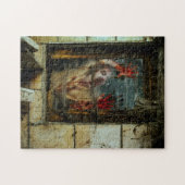 hungriger Zombie Puzzle (Horizontal)