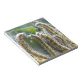 Hungriges Cabbage White Raupen Notepad Notizblock (angewinkelt)