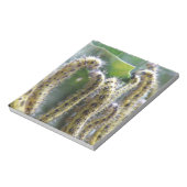 Hungriges Cabbage White Raupen Notepad Notizblock (Rotiert)