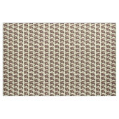 Hungriges Goldmonster-Eidechsen-Cartoon Stoff (Yard (91,4 cm))