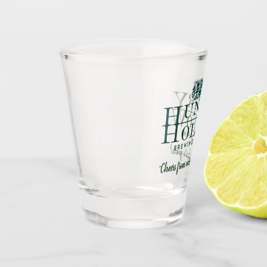 Hungriges Hollow Shot Glass Schnapsglas (Links)