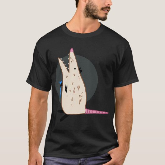 Hungriges Opossum T-Shirt (Vorderseite)