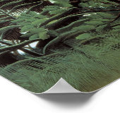 Hungrio Lion von Henri Rousseau, Vintages Wildtier Poster (Ecke)