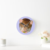 HungriRat Wall Clock Runde Wanduhr (Zuhause)