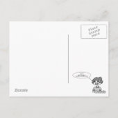 Hungry Bot - PostCard Postkarte (Rückseite)