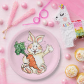 Hungry Bunny Pappteller (Party)