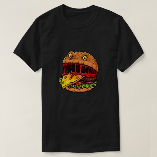 Hungry Burger T-Shirt (Design vorne)