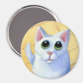 Hungry Cat Magnet (Vorderseite/Rückseite)